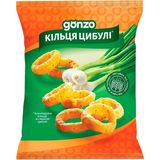 Кукурудзяні кільця Gonzo зі смаком цибулі 40 г