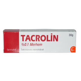 ტაკროლინი მალამო 0.1% 30გრ  #1 0 Tacrolin ointment 0.1% 30.0 #1 /TR/