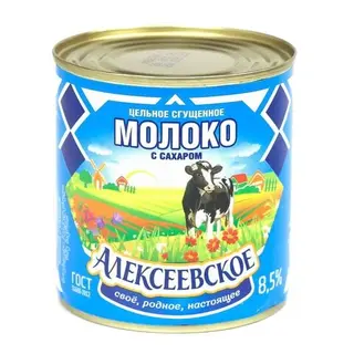 შესქ რძე მოხ 8.5% 380გრ ალექსევსკოე