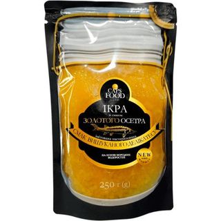 Ікра CAPS FOOD імітована зі смаком Золотого осетра пастеризована 250 г