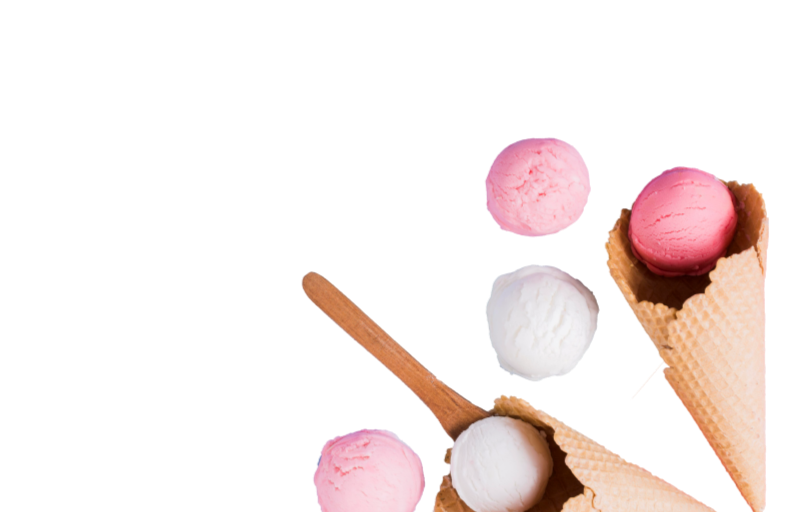 Мороженое и лёд