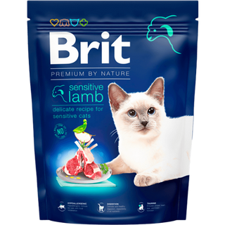 Корм для котів Brit Premium з лососем 300 г