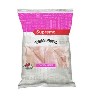 გაყინული ფილე /სუპრემო/ ქათმის 1კგ