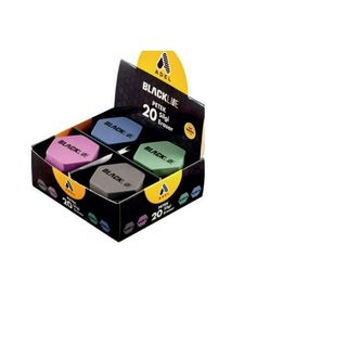 საშლელი ექვსკუთხედი ფერადი Comb Eraser Metalic