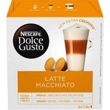 Кава мелена Nescafe Dolce Gusto Latte Macchiato 8 шт х17,4 г + 8 шт х 5,5 г