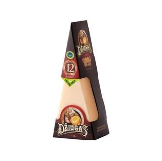 Сир DZIUGAS твердий 40% 12 міс.