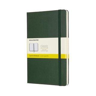 Записник Moleskine Classic Середній / Клітинка Миртовий Зелений