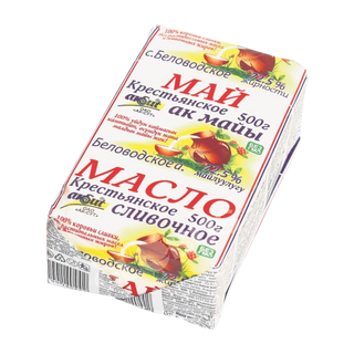 Масло Крестьянское сливоч 72% 500гр- 0442