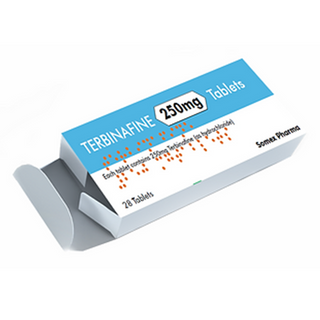 ტერბინაფინი ტაბლეტი 250მგ #28  Terbinafini tab 250mg #28