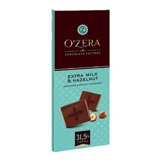 Шоколад O*Zera extra Milk&Hazelnut 90 гр шк: 4600452021149