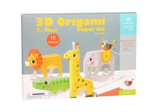 3D Origami Paper Kit – Animals — “Create Your Own 3D Animal World”