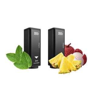 Ivg 2x Pods freshmint menthol & tropical fruit