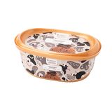 ნაყინი ნედლი რძისგან დამზადებული შოკოლადის /აგროჰაბი/ 570მლ