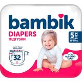 Підгузки дитячі Bambik Junior 5 11-25 кг 32 шт