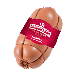 Ковбаса Бащинський Теляча з вершкам, 500г