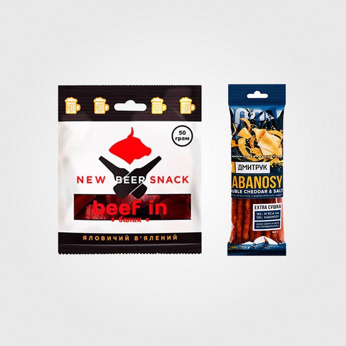 Снеки м`ясні.