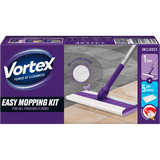 Набір Vortex для прибирання підлоги швабра та сухі серветки