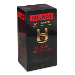 Чай чорний Hillway English Breakfast 25*2г