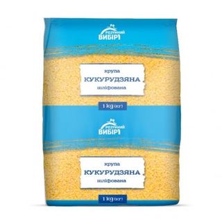 Крупа 1 кг Розумний вибір кукурудзяна