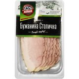 Буженина Алан Столична варено-копчена нарізка, 100г