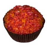 Мафін  95г З ванільним смаком та вишневою начинкою