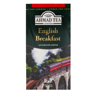 Ահմադ Թեյ սև  Անգլիական նախաճաշ 25x2գր
