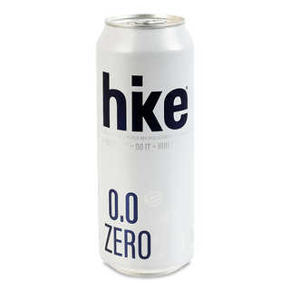 Пиво безалкогольне 0,5 л Hike Zero ж/б