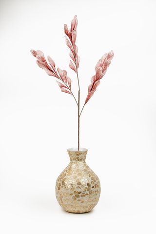 ხელოვნური ყვავილი - LEAVES BRANCH EVA ARTIFICIAL FLOWER 103 CM POWDER