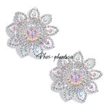 Пэстисы "Цветок страсти" [Серебристый ] (23.1.35)