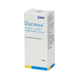 Ducressa - დუკრესა თვალის წვეთები 1მგ+5მგ/5მლ