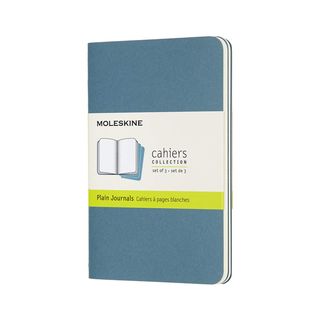 Записник Moleskine Cahier Кишеньковий / Нелінований Жвавий Блакитний