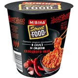 Вермішель швидкого приготування Мівіна Street Food в соусі зі смаком солодкого чилі 75 г