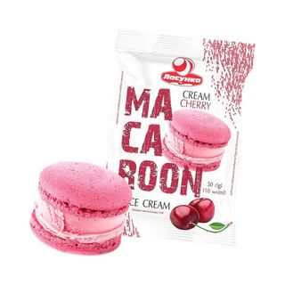 Морозиво MACAROON CREAM-CHERRY 50г