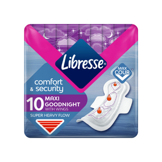 ლიბრესი - Inv comfortsecurity მაქსი ღამის /6წვ/ #10 6474 Libres- INV Night Max / 6 min / 6474 # 10