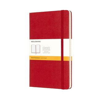 Записник Moleskine Classic Середній / Лінійка Червоний