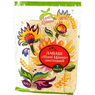 Лаваш Пані Цінна 300г 3л.