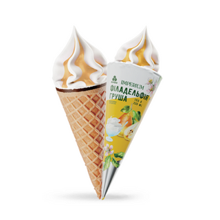 Морозиво вершкове IMPERIUM «Крем-сир груша» 150г