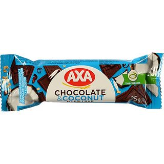 Батончик AXA 25г молочний шоколад кокос