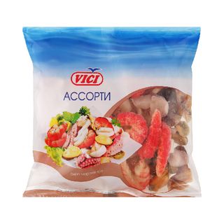 ზღვის პროდუქტების ასორტი სურიმისგან ЛЮБО ЕСТЬ 450გრ