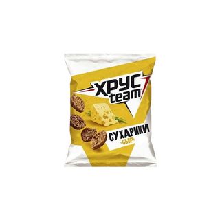 Сухарики ХрусTeam Сыр 100 г шк: 4690388118150