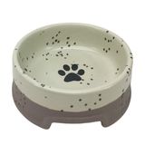 Миска керамічна KARO CRAFT для котів та собак з лапкою 250 мл