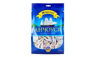 გამომშრალი თევზი/ მორსკიე ანჩოუსი  / 18 გრ