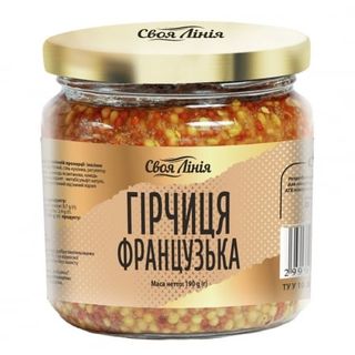 Гірчиця 190г Своя Лінія Французька