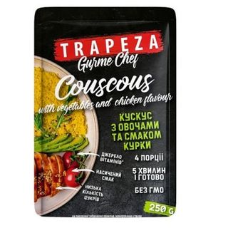 Суміш 250 г Trapeza Кус кус з овочами зі смаком курки 