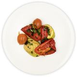 Овочі гриль з пряною олією,ваг