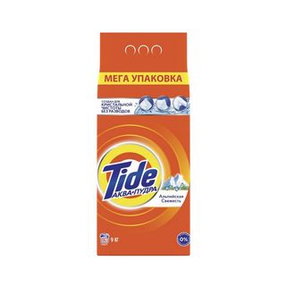 Tide, Стиральный Порошок Tide 9Кг Альпийская Свежесть, шт, ШК: 5413149838017