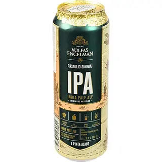 Пиво Volfas 0.568л engelman ipa з.б