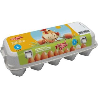 Яйця курячі Від Доброї курки С0 10 шт