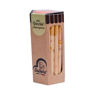 Міні грісіні з Пармезаном БАБЕНЕ 128 г