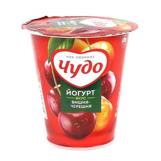 ჩუდო იოგურტი ალუბალ-ბალი 2.5% 290 გრ/4690228107313